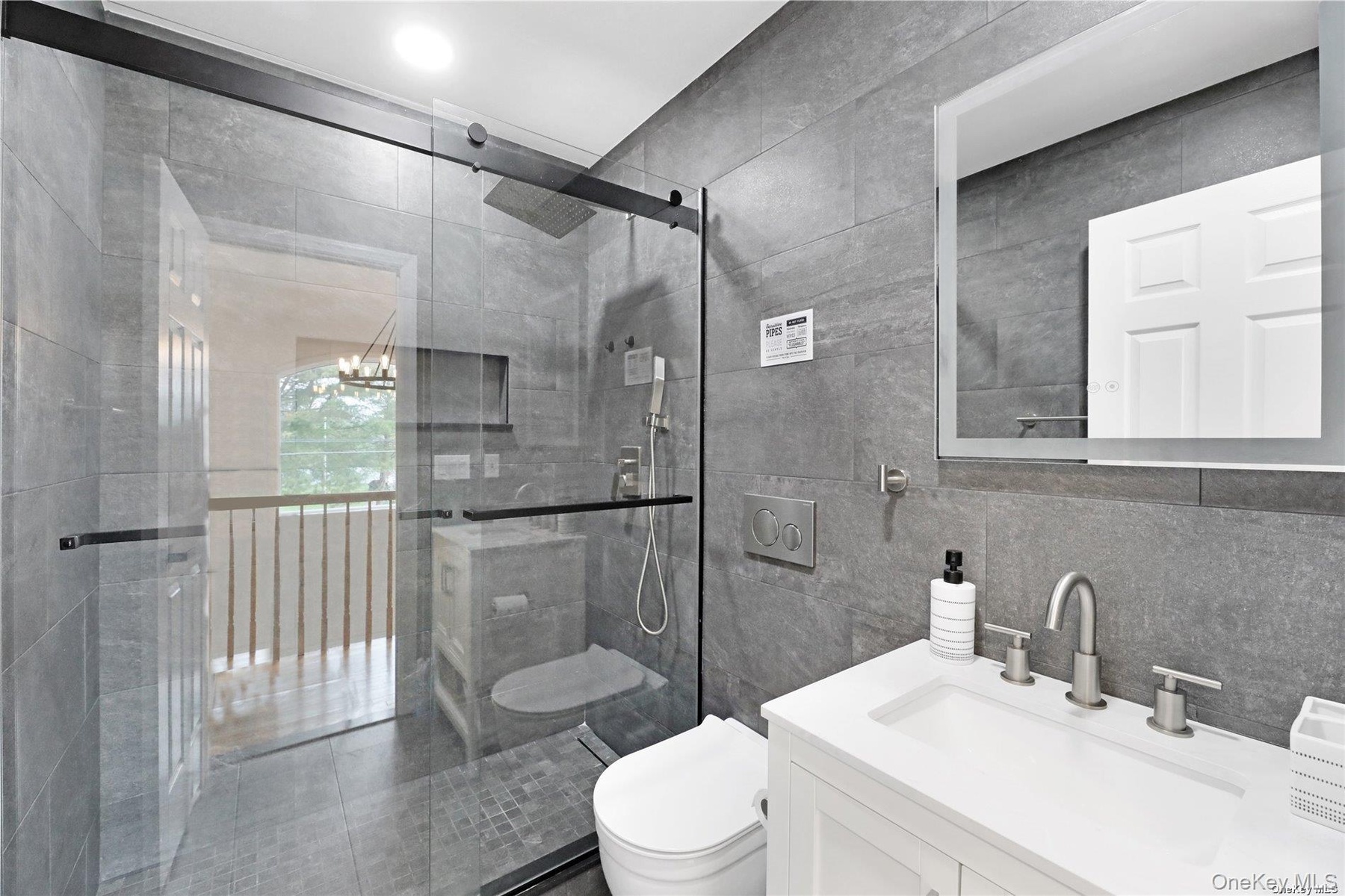 Second Floor Full Bathroom with Walk-In Shower