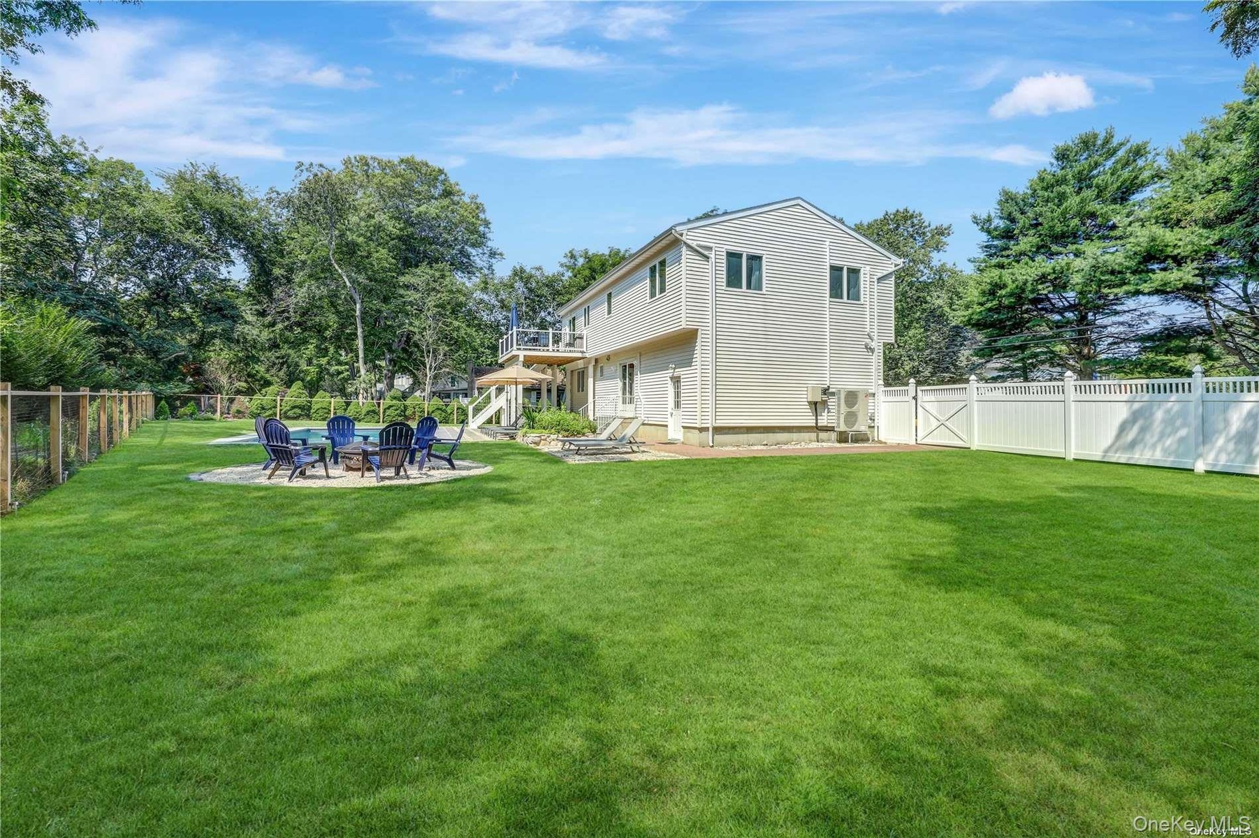 Spacious Fenced Backyard