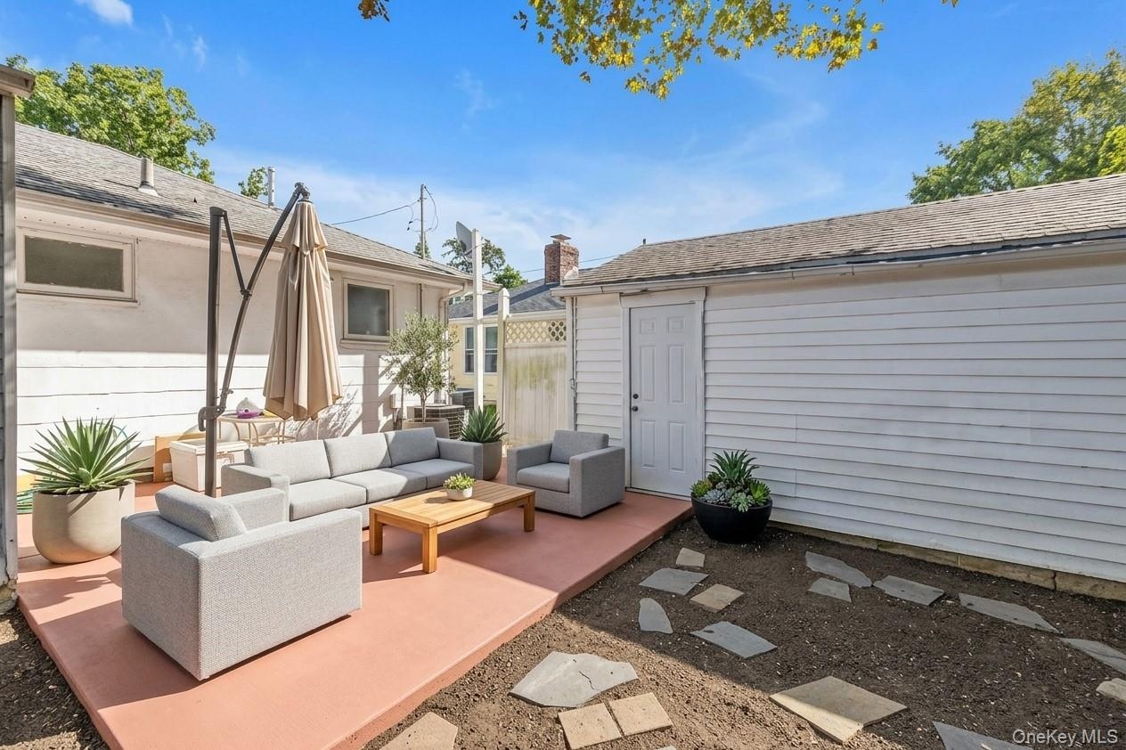Patio Virtually Staged