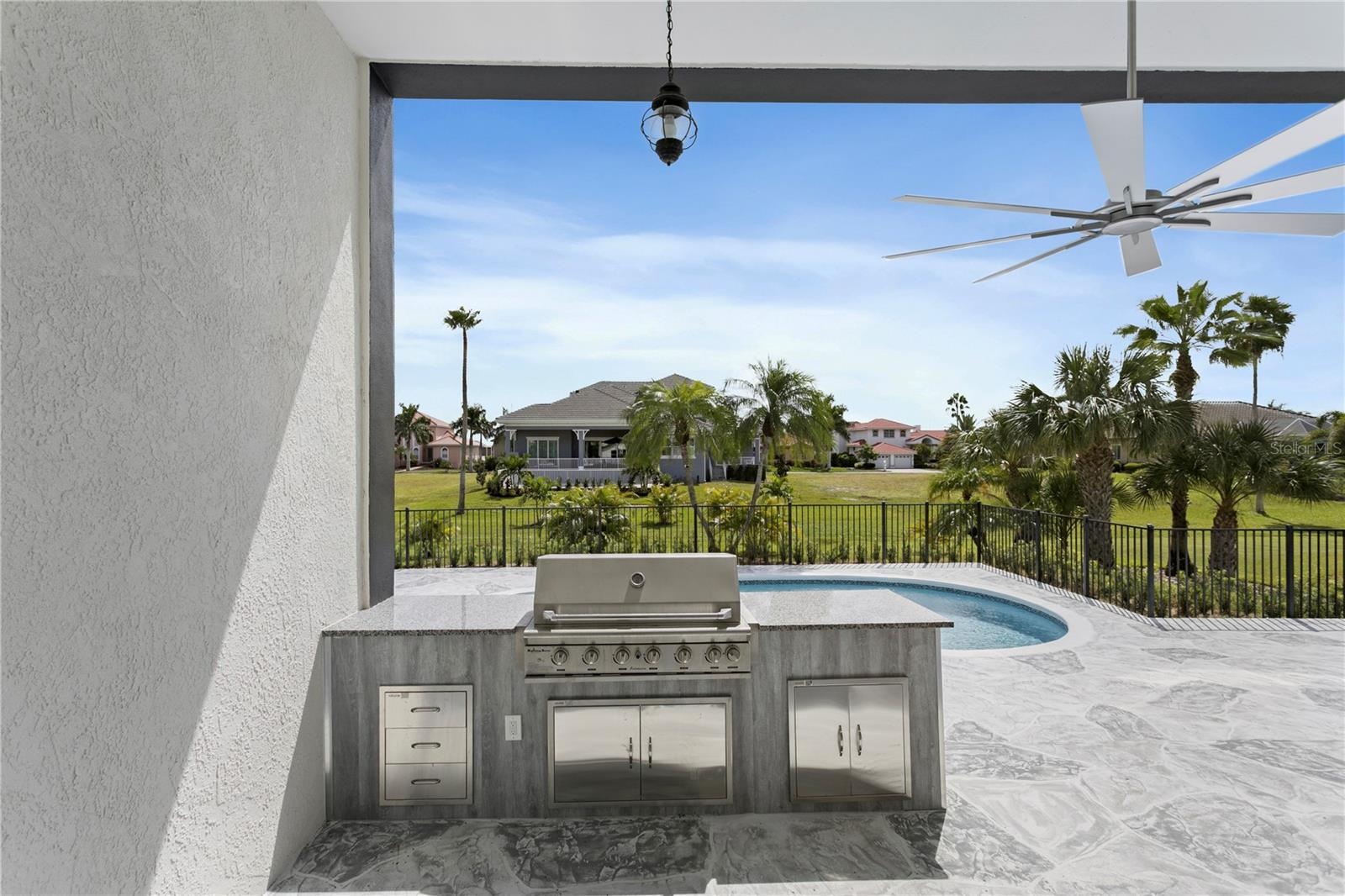 New outdoor kitchen and grill for effortless outdoor entertaining
