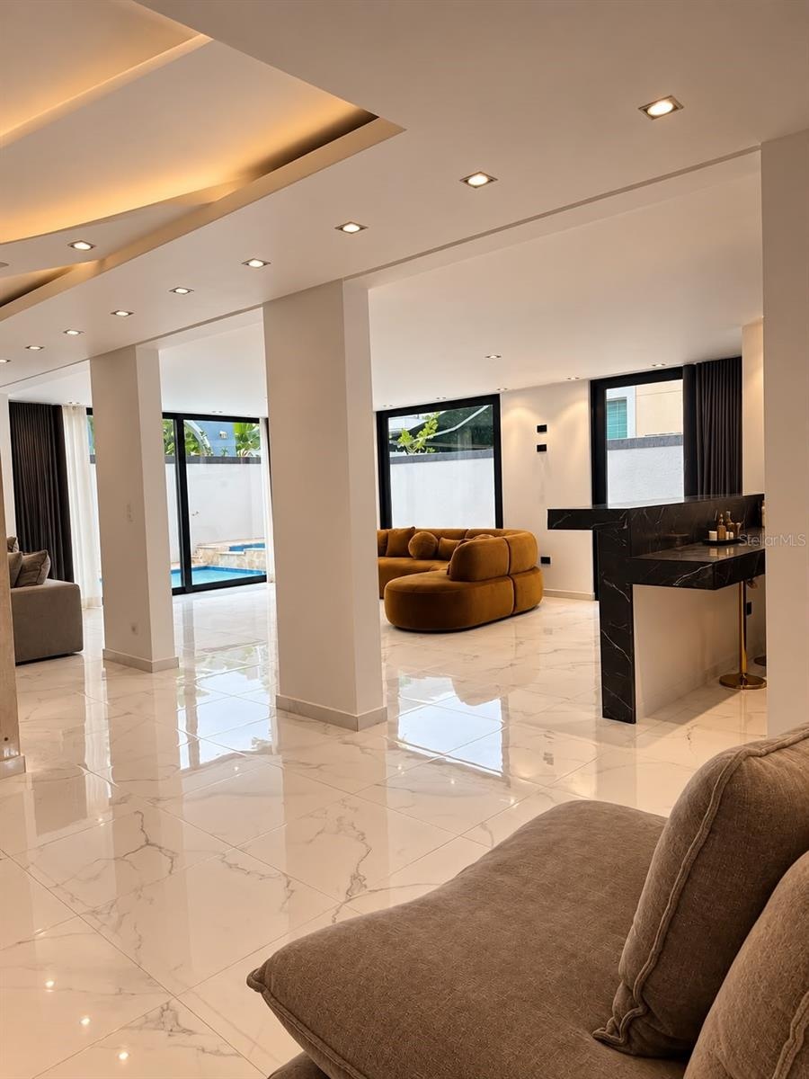 Open Concept Living Area