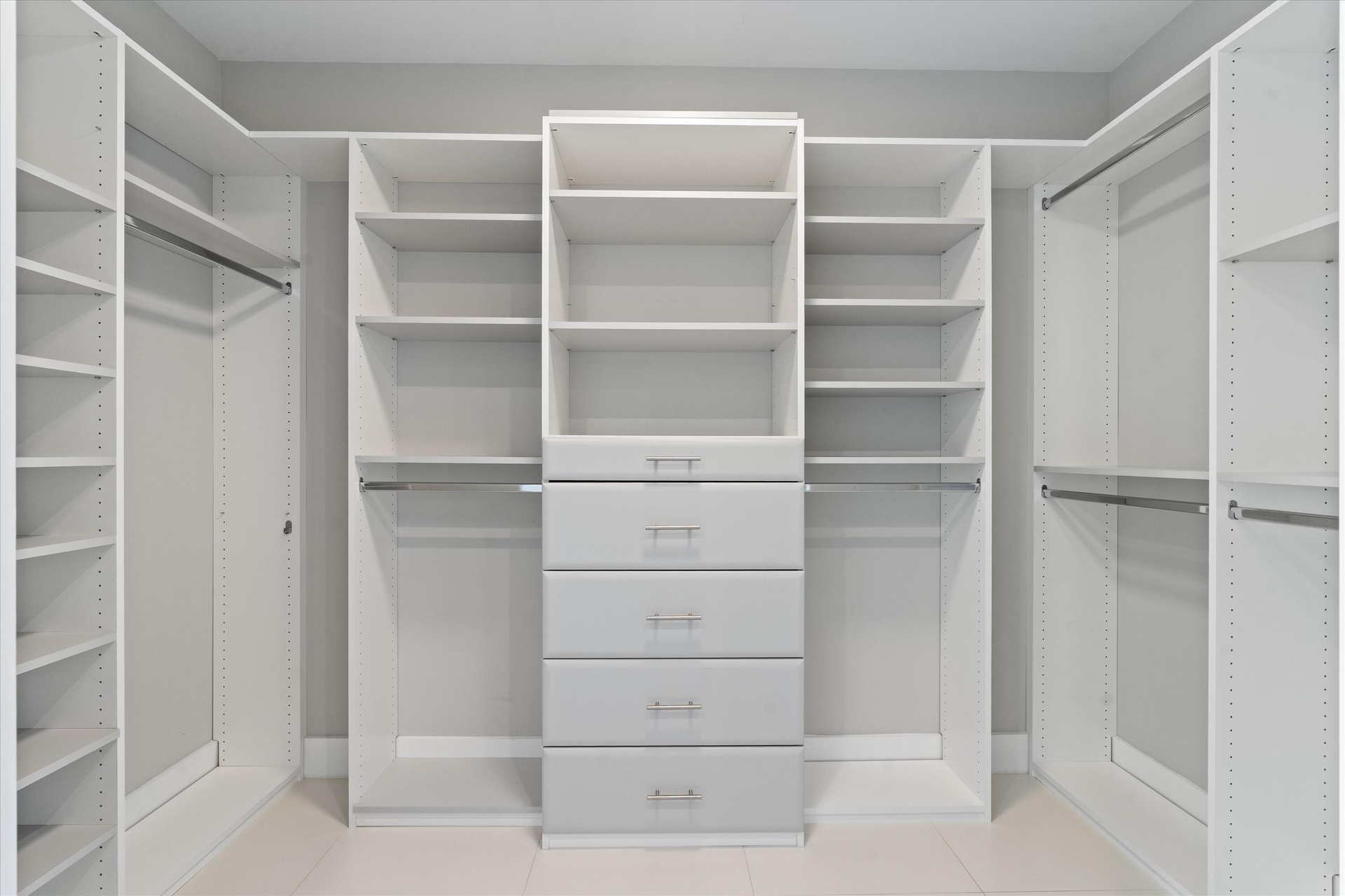 1 of 2 Primary closets