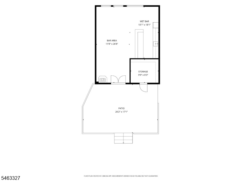 Floor Plan - Game Room | Bar
