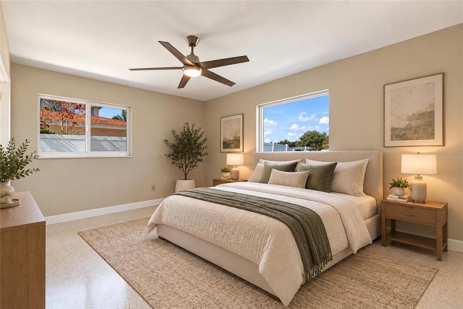 Virtually Staged - Bedroom 3