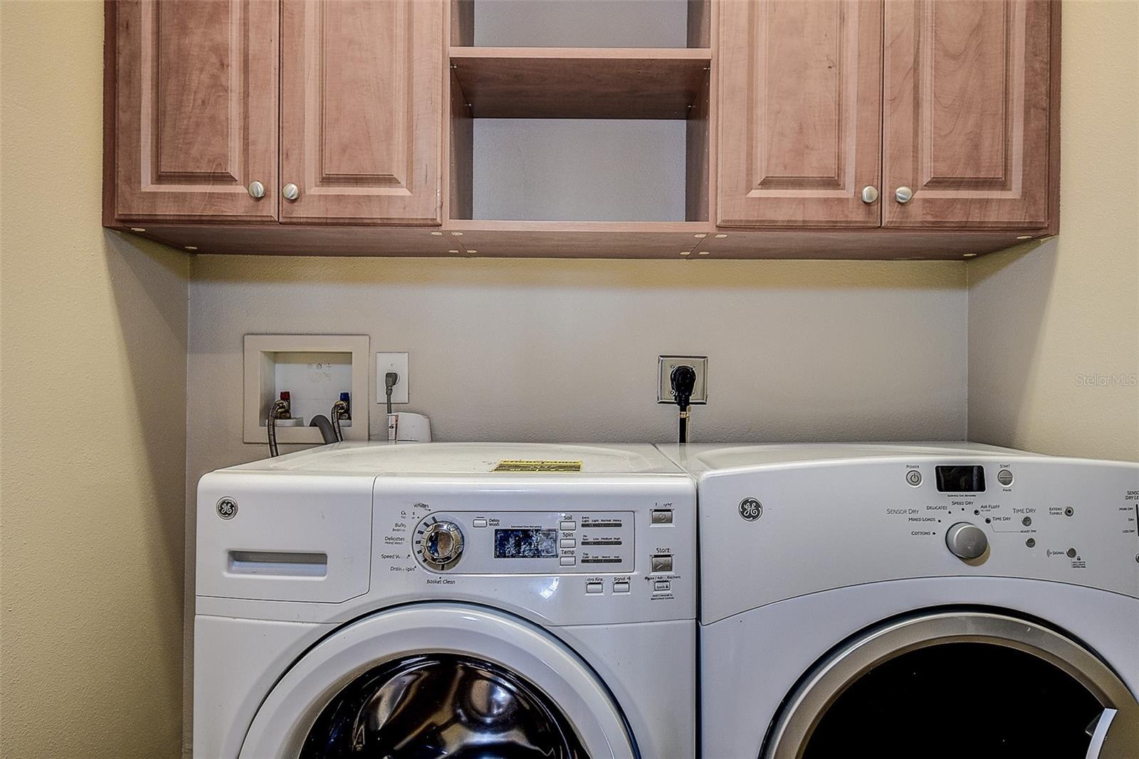Upstairs laundry room
