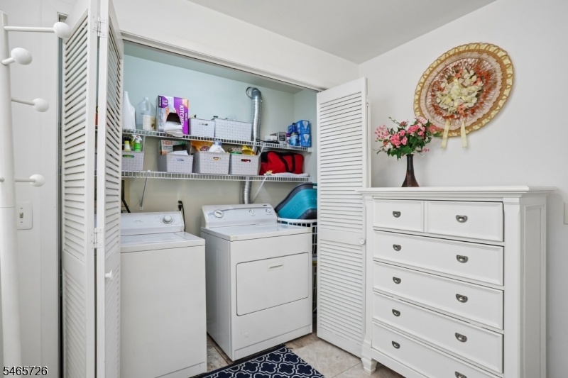 Laundry area