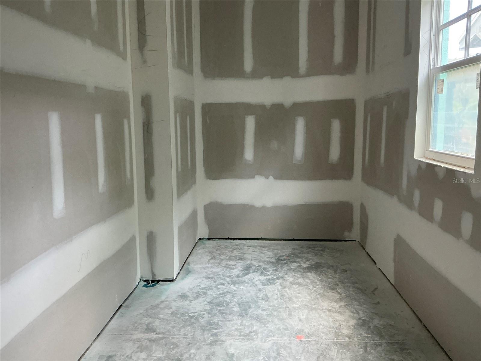 Master walk in closet