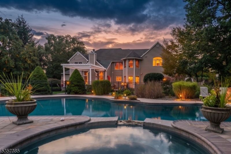 Rear of house from Hot Tub