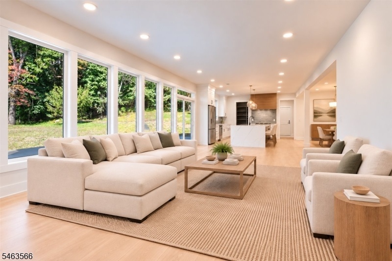 Open concept living room