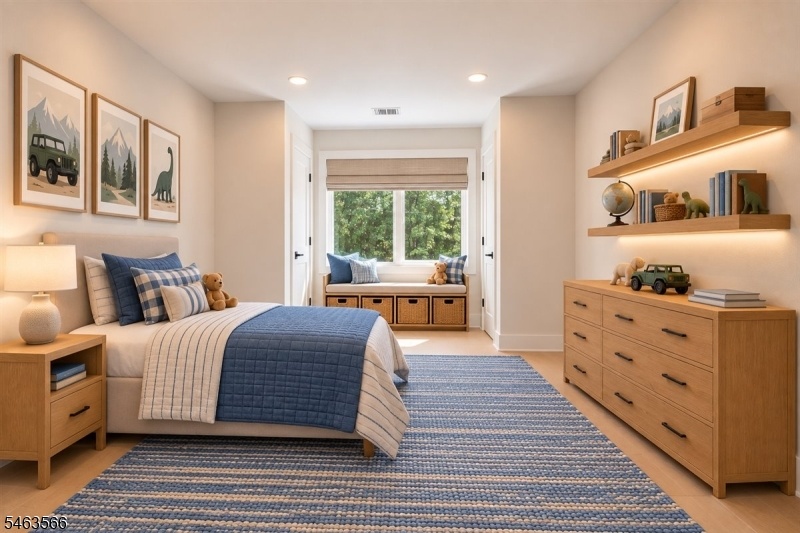 Bedroom #4 - Virtually staged