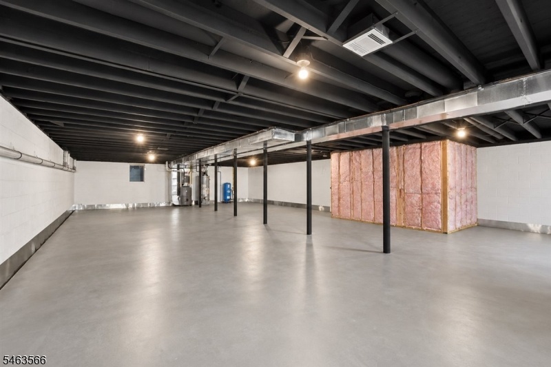 Unfinished basement