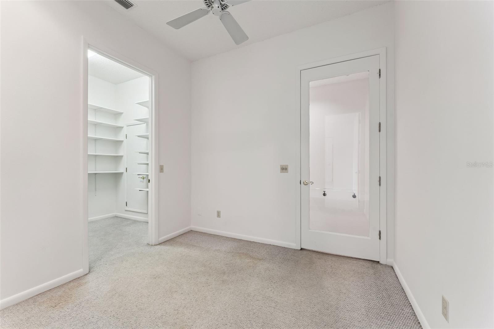 Bonus room and huge walk in closet