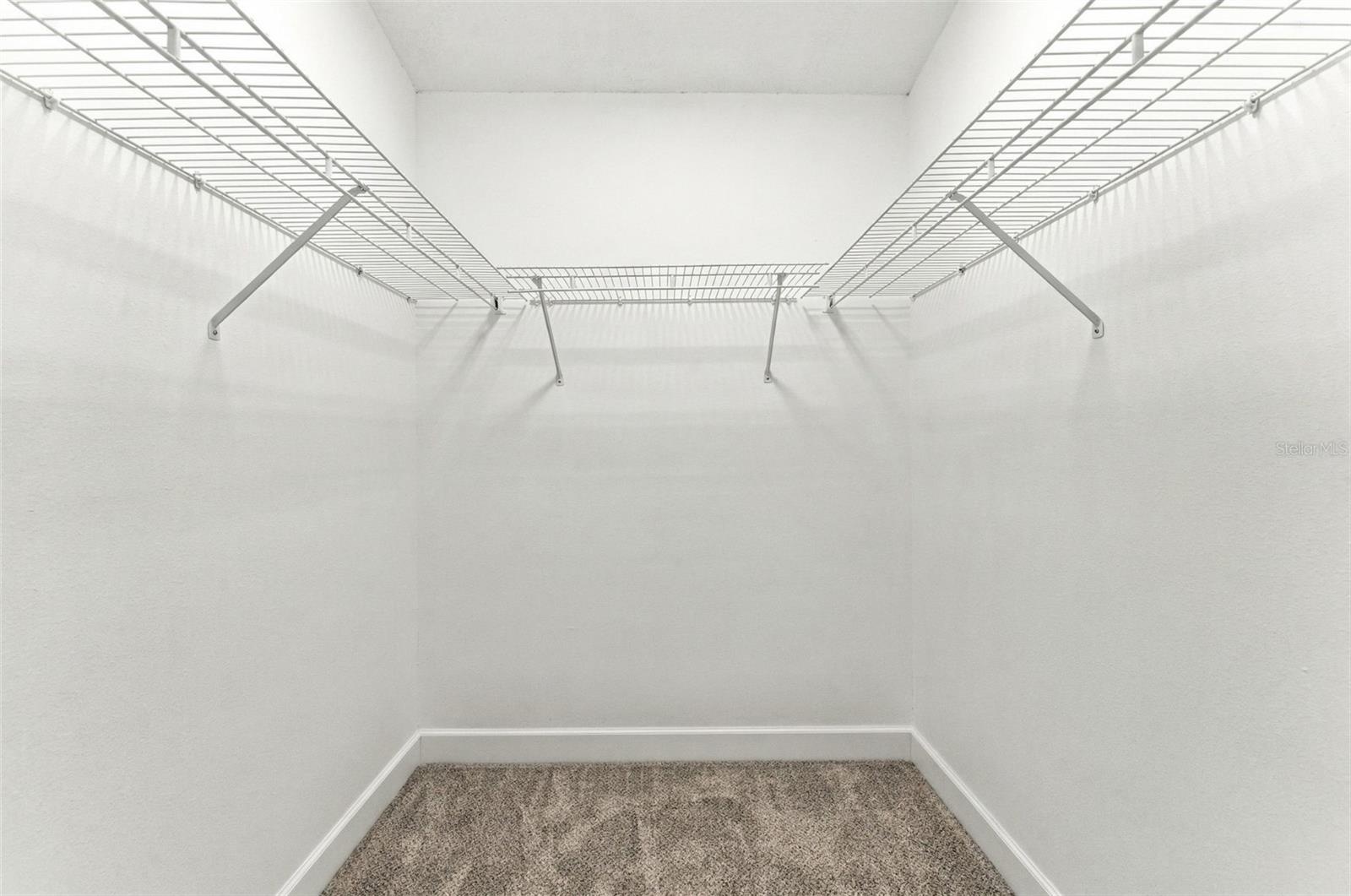 Walk-in closet #2 in primary bedroom