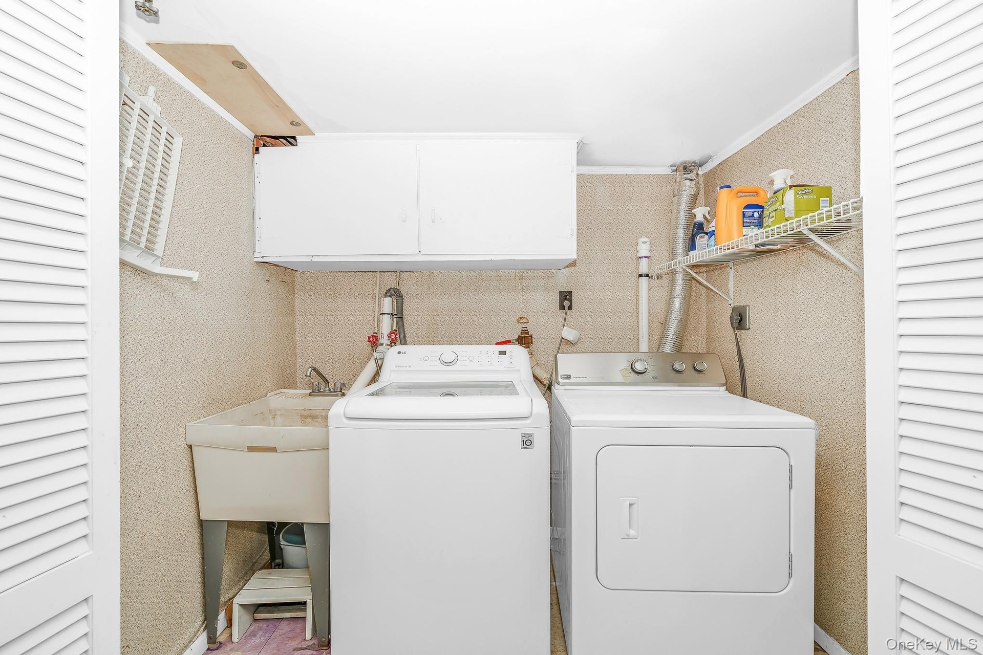 Washer and Dryer in basement