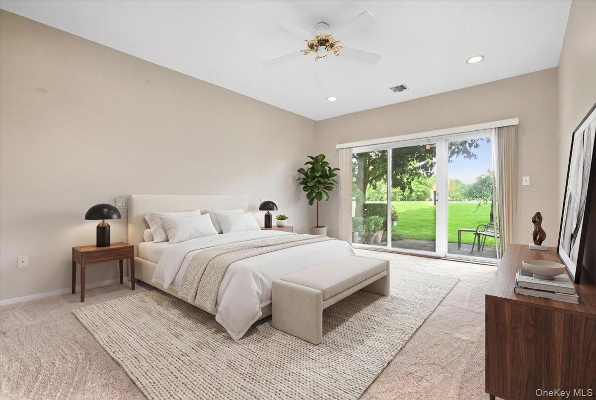 Primary Bedroom, Virtually Staged
