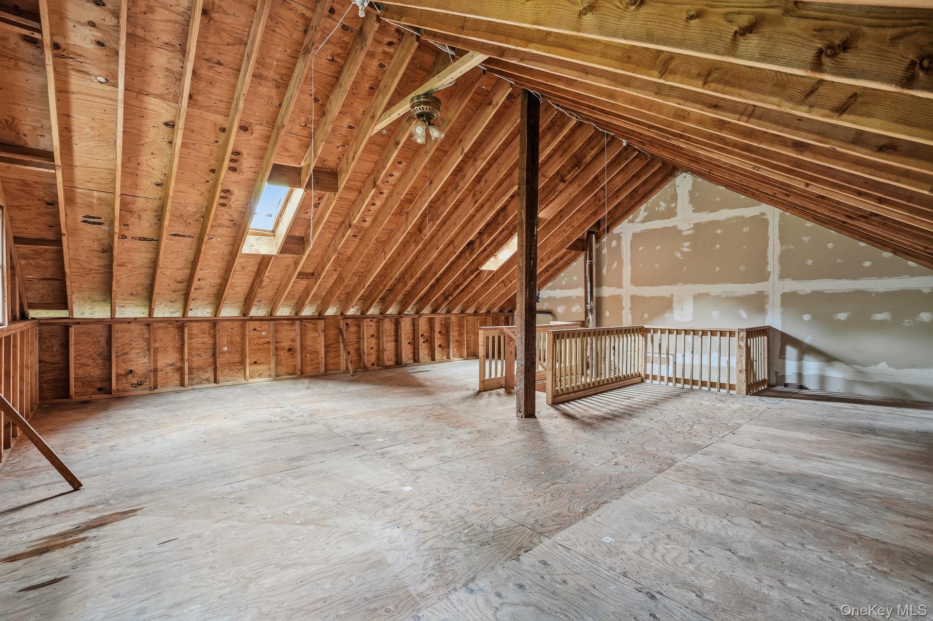 Bonus room above garage