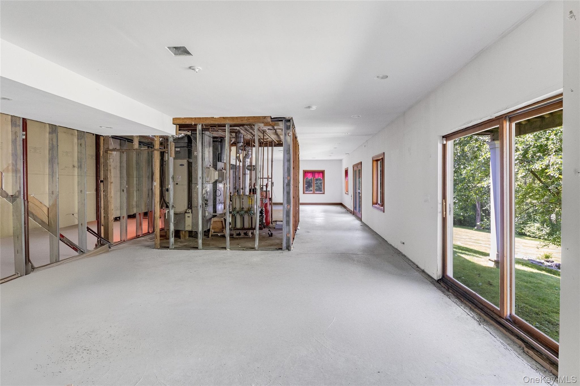 Lower Level - Unfinished space