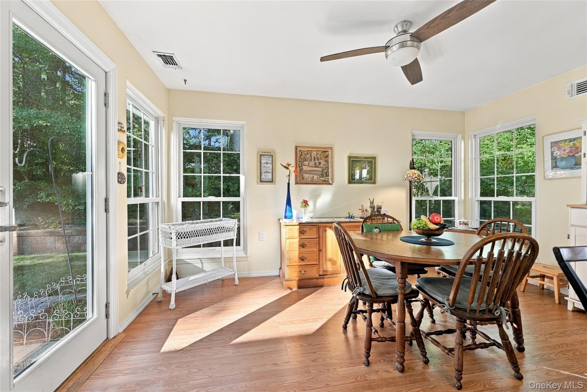 The Leisure Room Is Wrapped With Large Andersen Windows And French Doors For Natural Light & Has  Beautiful Views Of The Mature Trees, Landscape & Pri