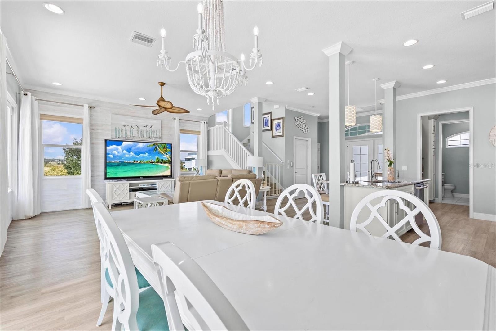 Dining Room to Living Room