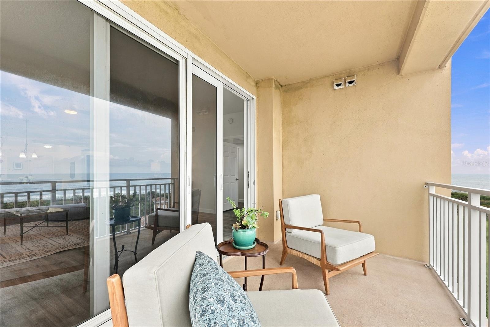Ocean Front Balcony