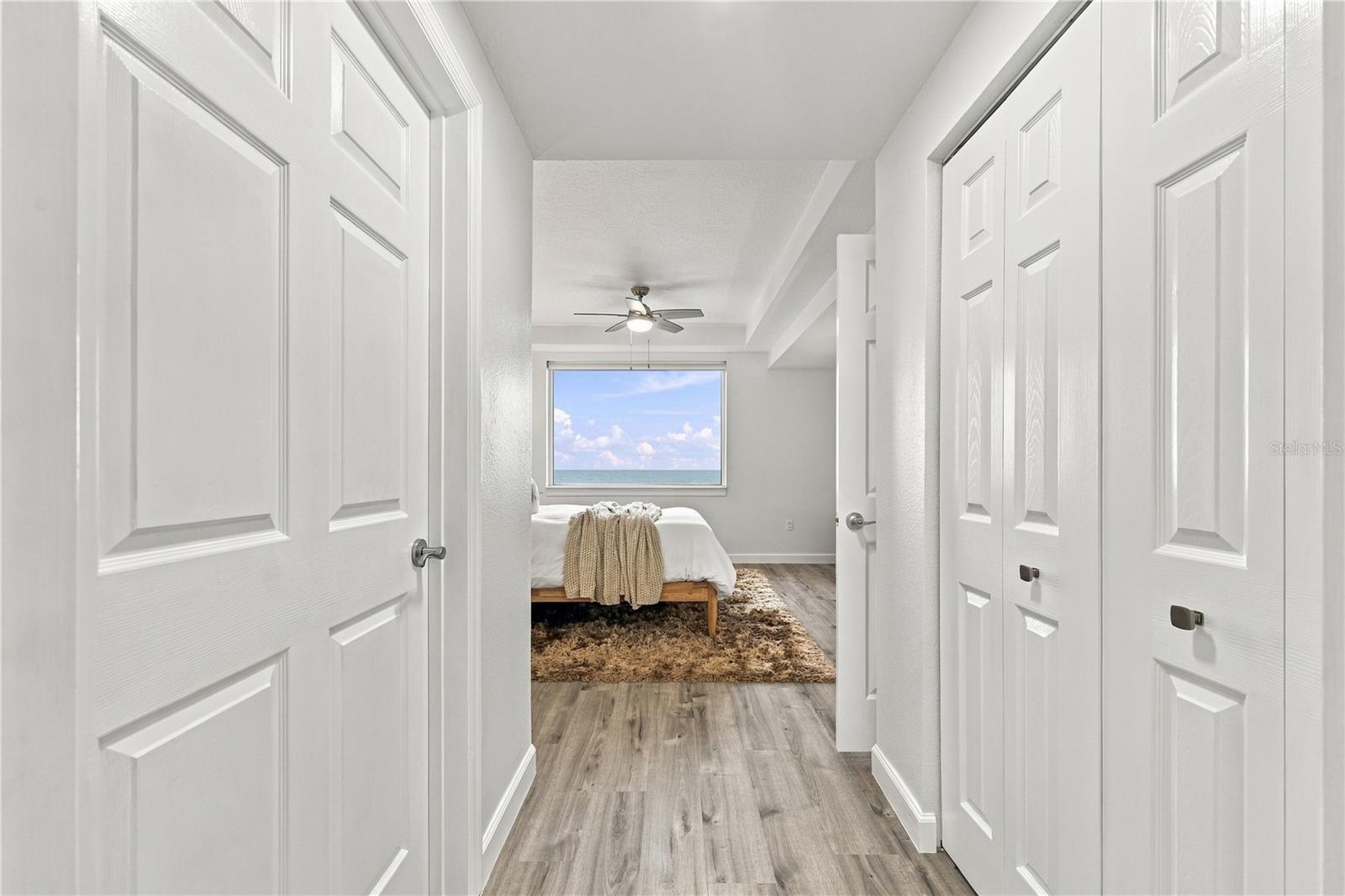 Hallway to Primary En Suite Bathroom