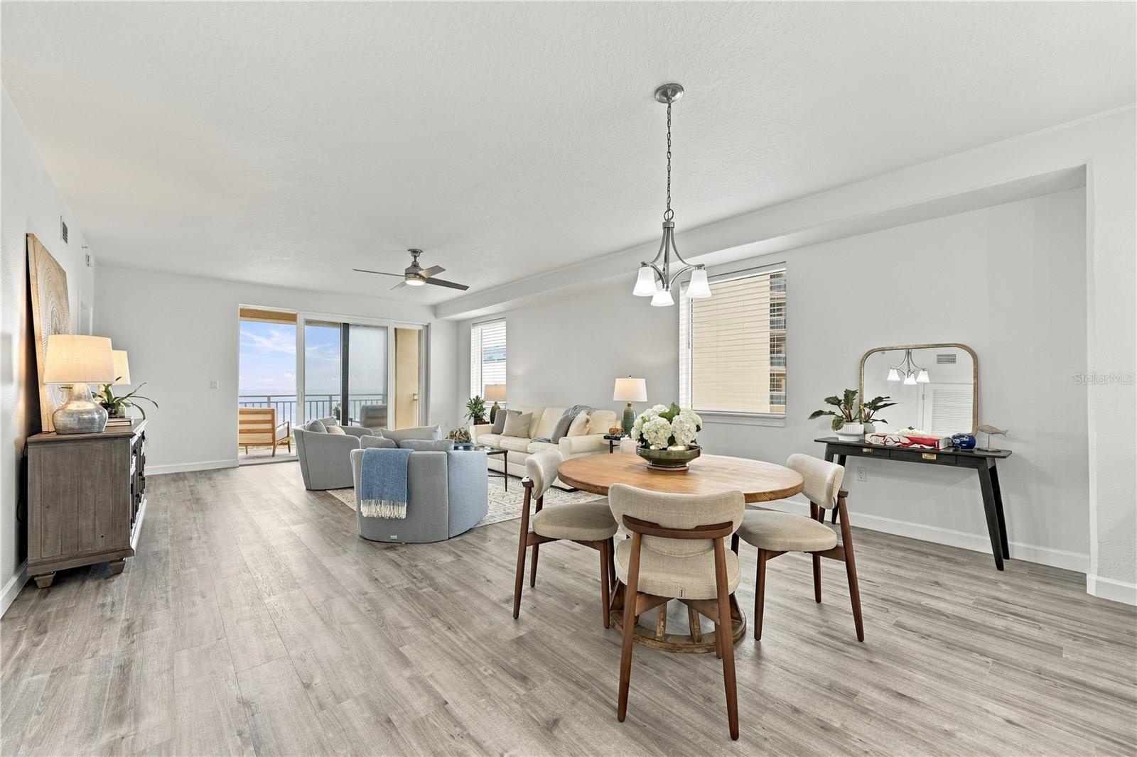 Dining & Living Room Combo