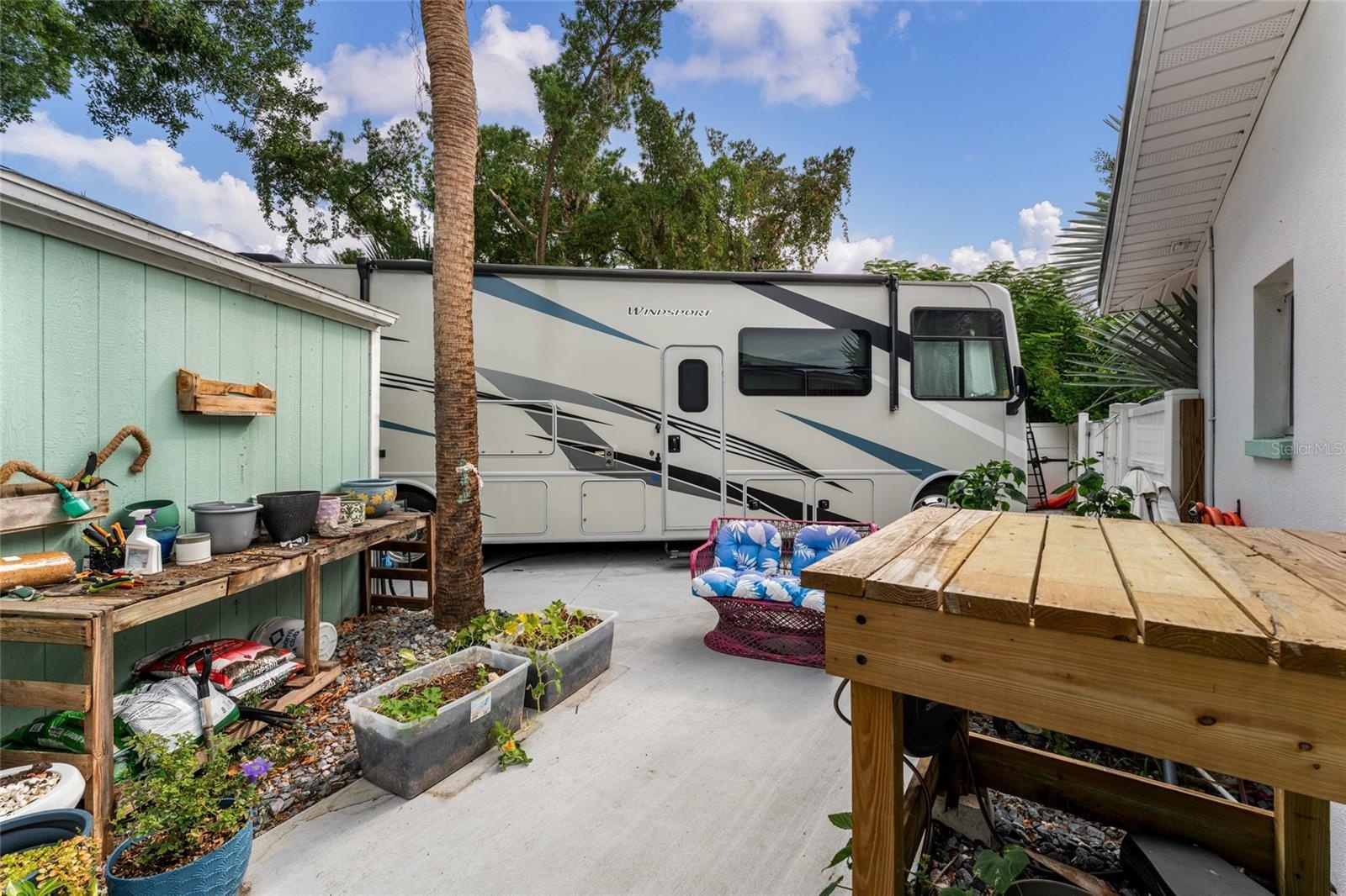 RV Parking w/ Gate for Entry