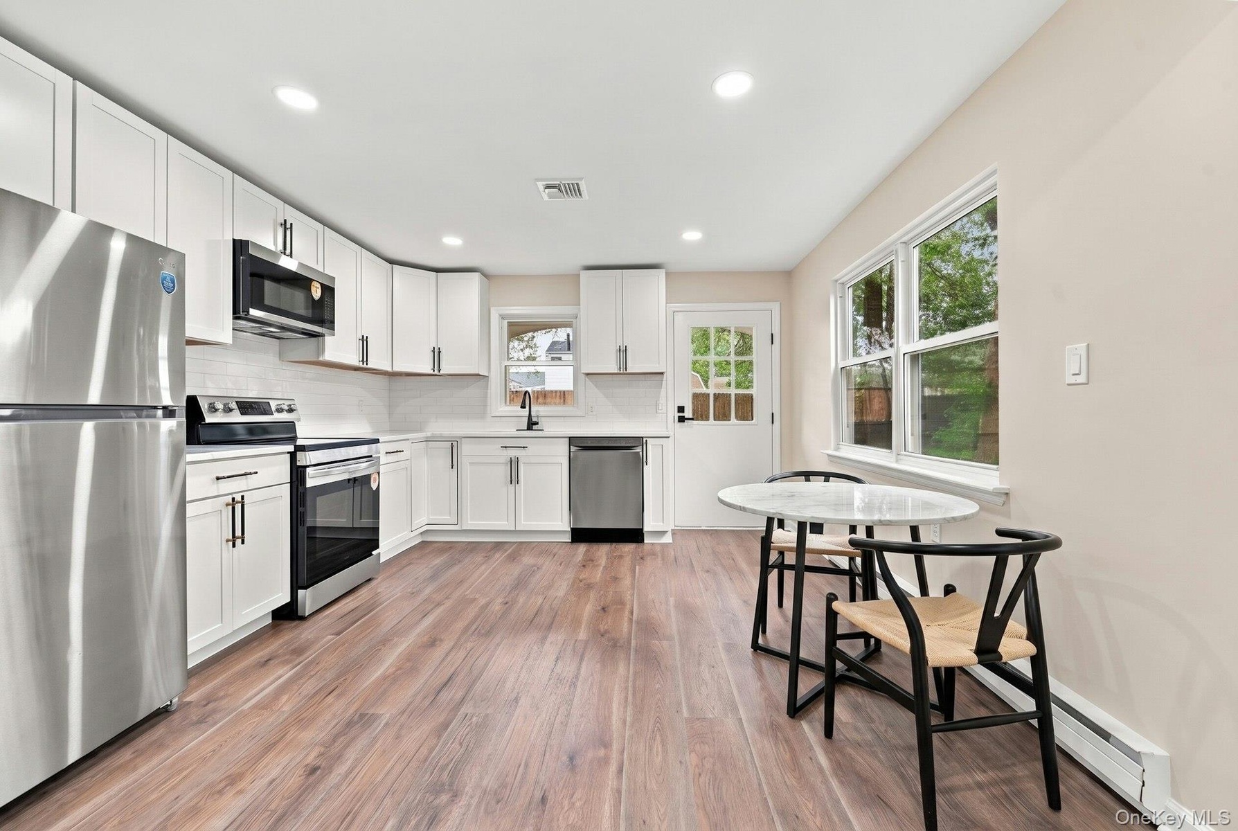 kitchen staged