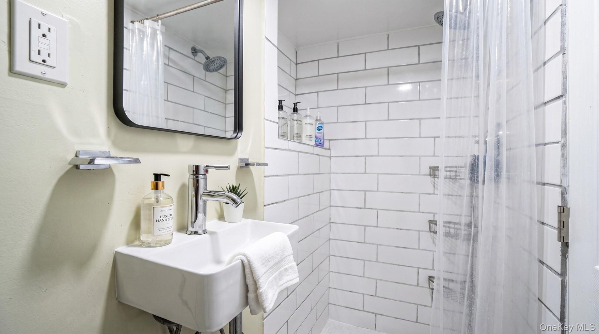 Basement bathroom