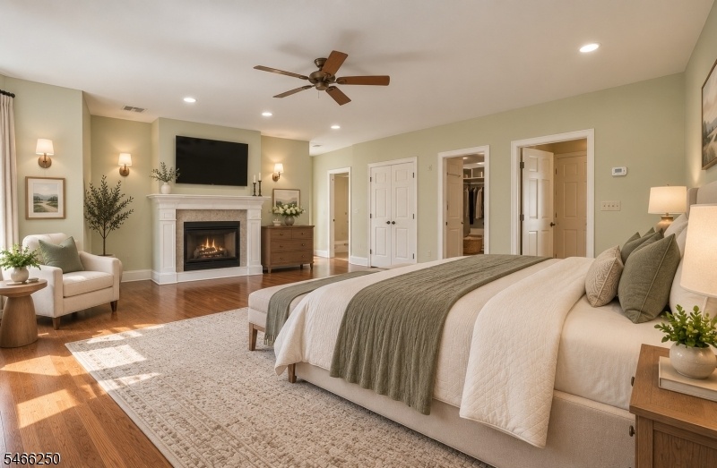Primary Bedroom Virt Staged