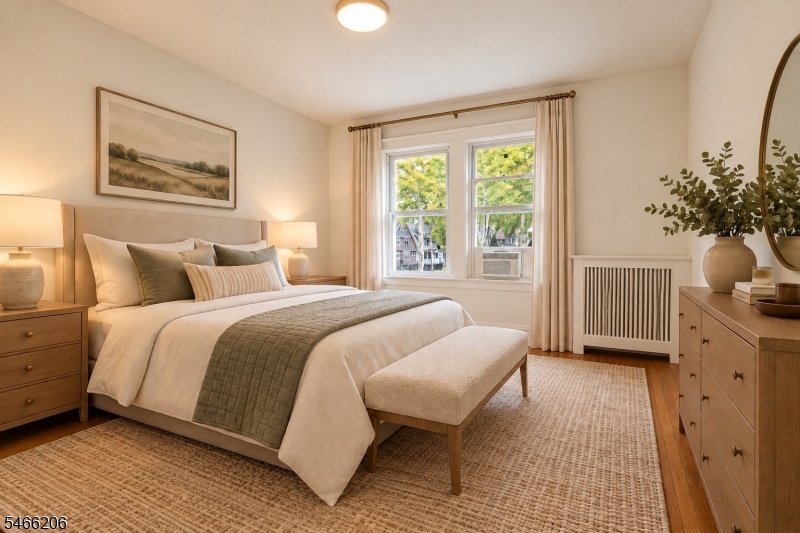 Staged Primary Bedroom