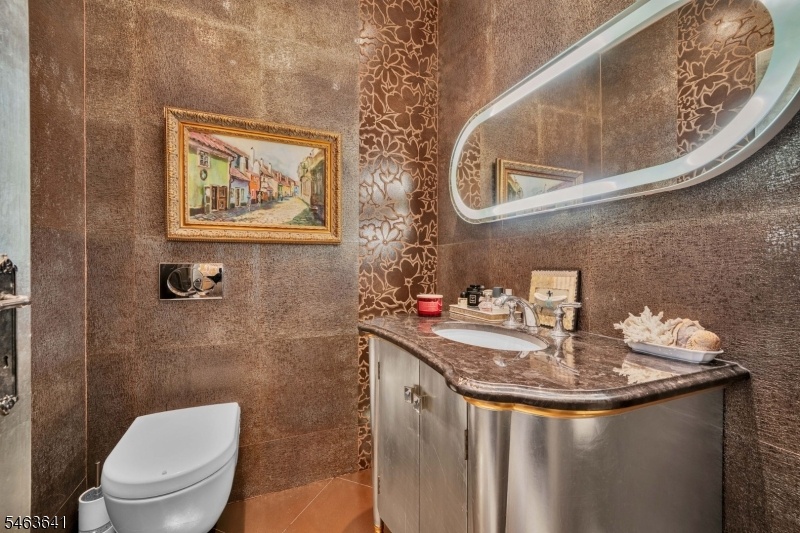 1st floor half bath