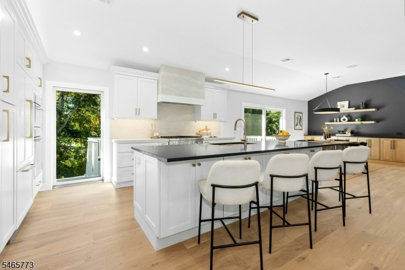 Kitchen open to Dining Area