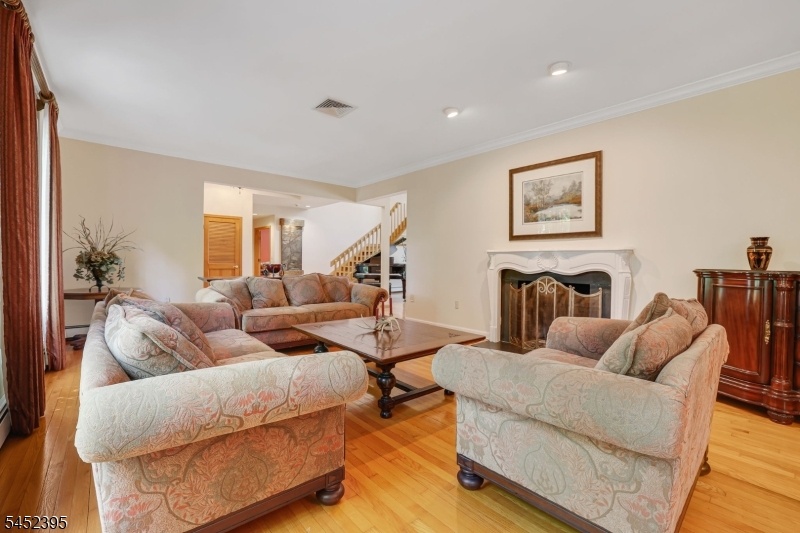 Living Room with Fireplace