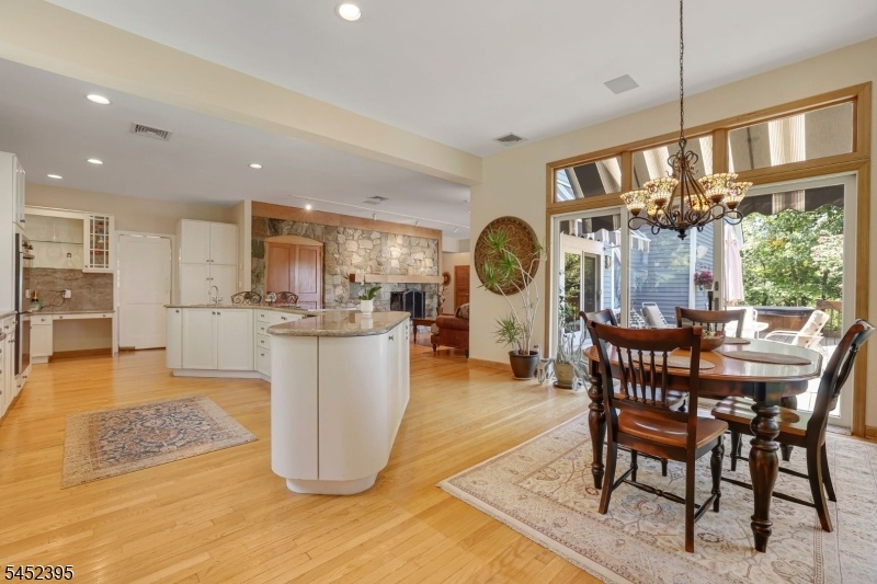 View to Kitchen and Deck