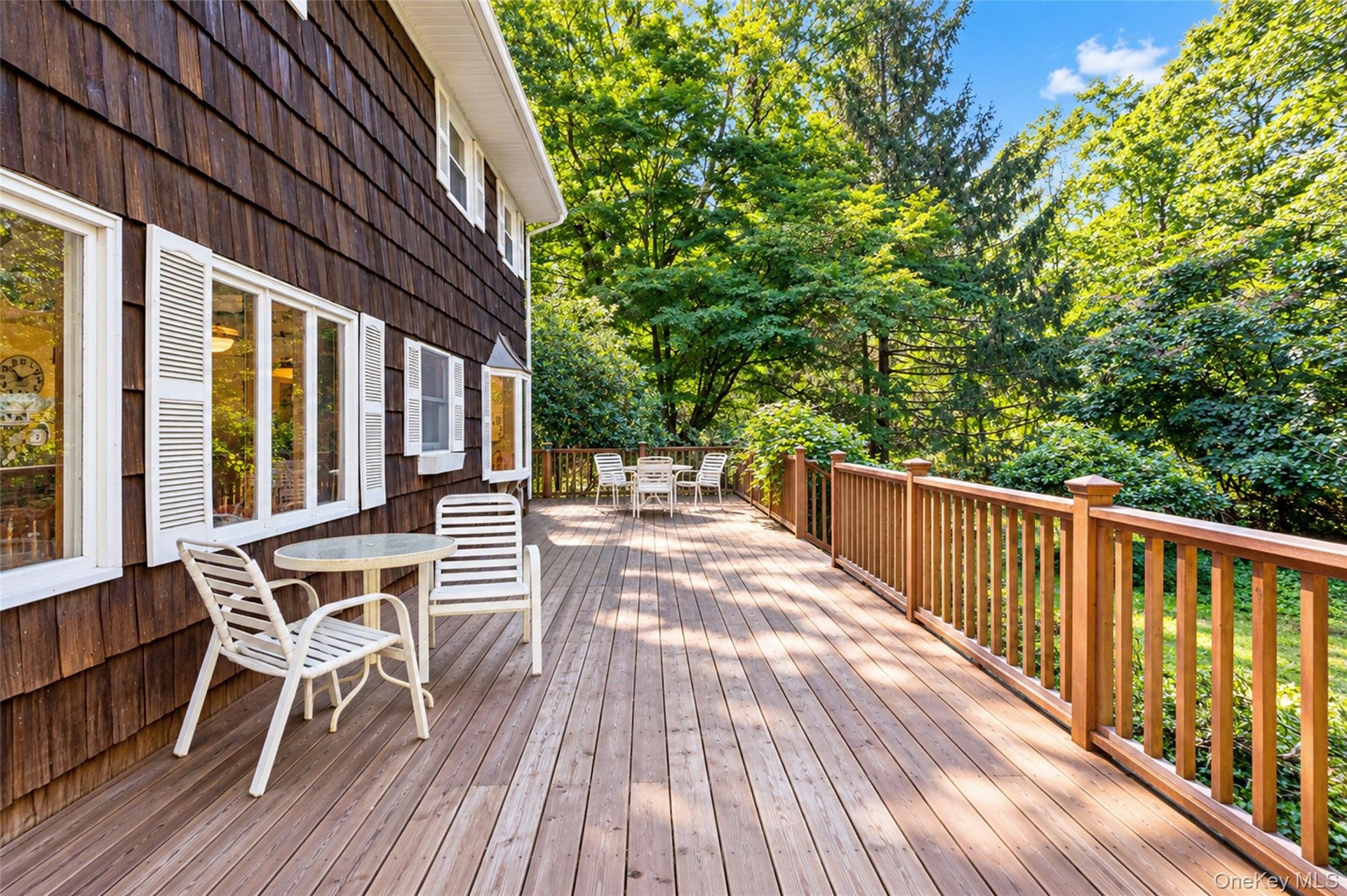 5 year newer Cedar deck
