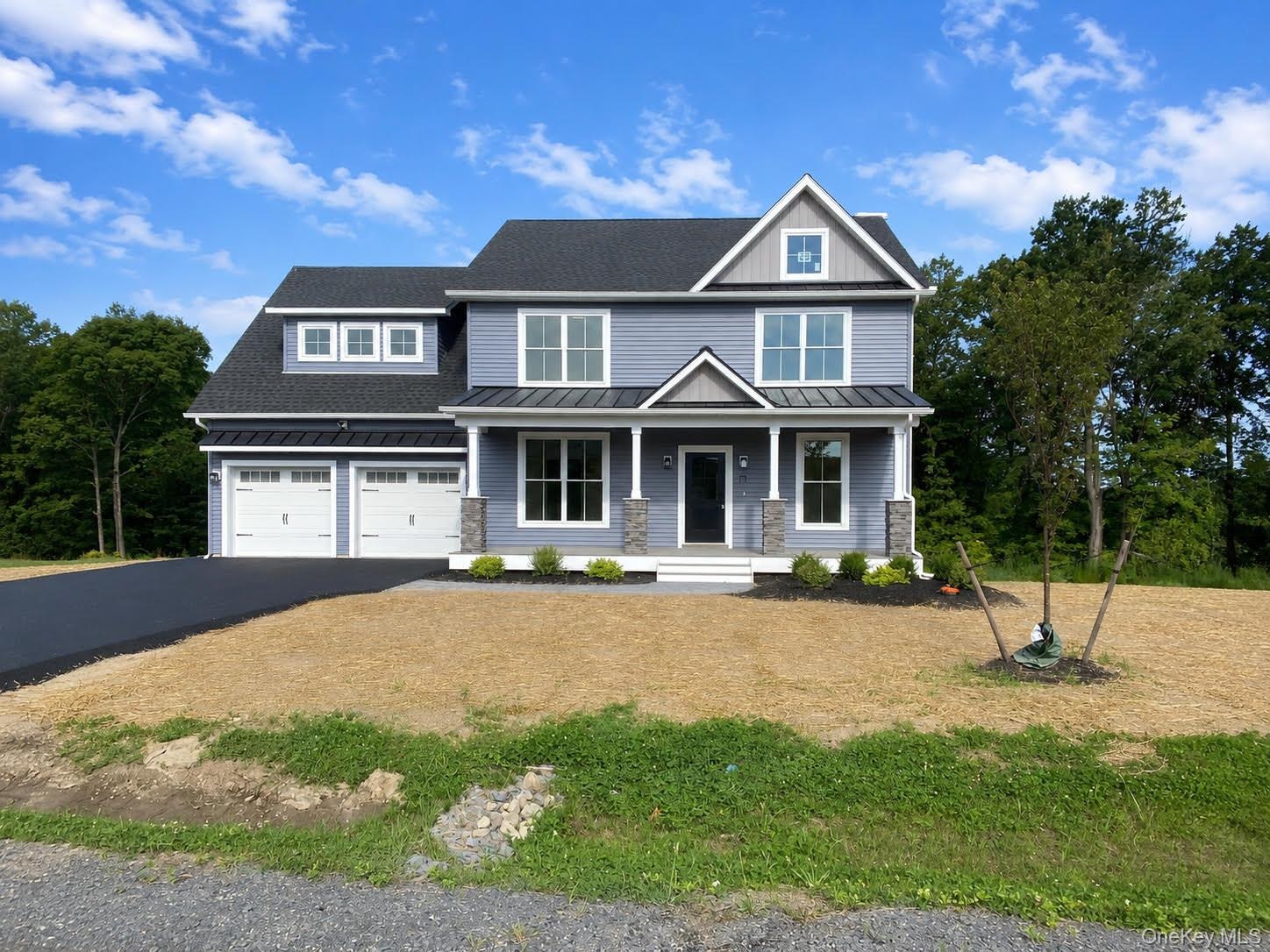 Photos of recently completed build. Customizable options available. ***Landscaping and blacktop driveway are not included.