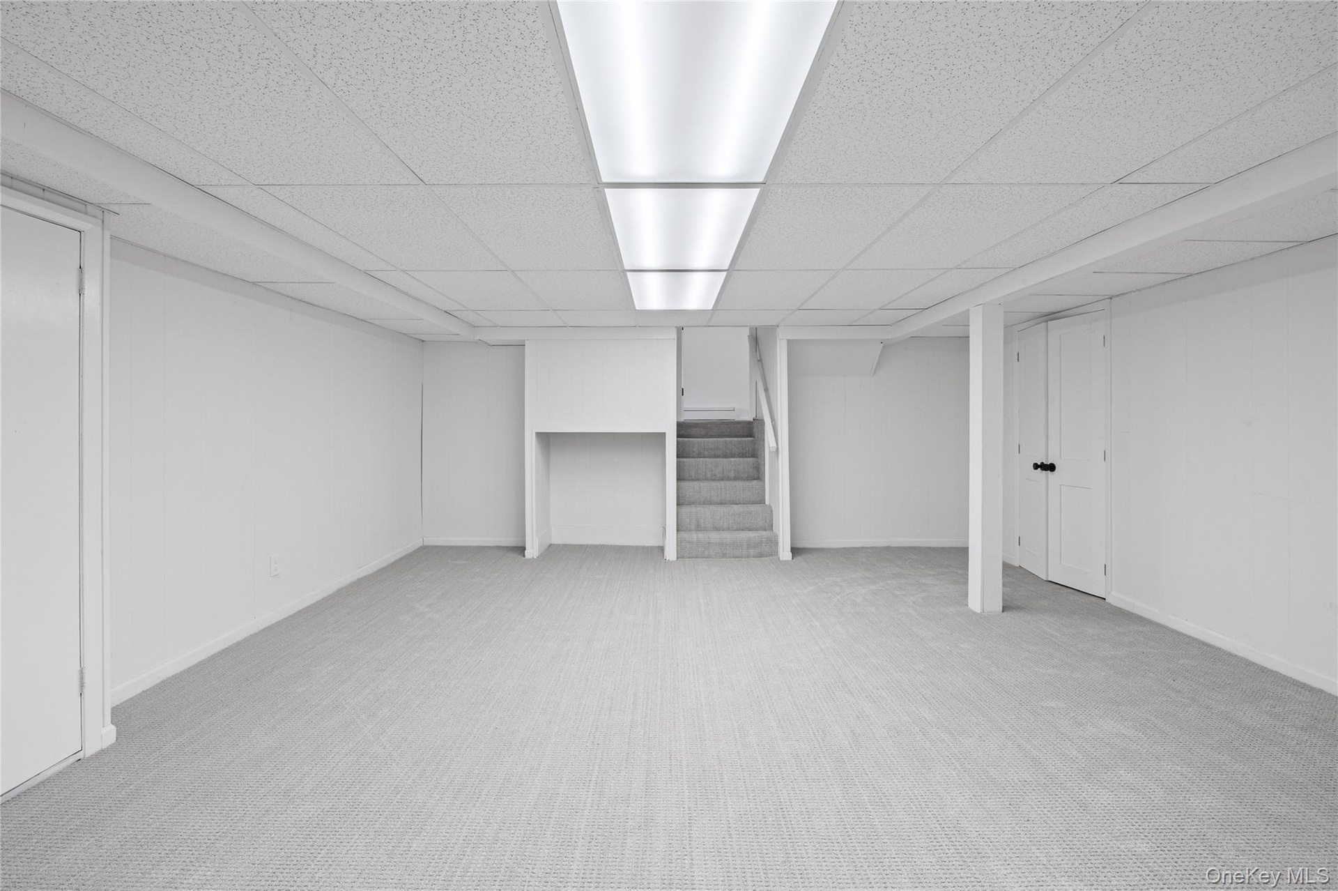 Fully Finished- New Carpeting, utilities and laundry. Amazing additional living space-rec room/home office/gym.