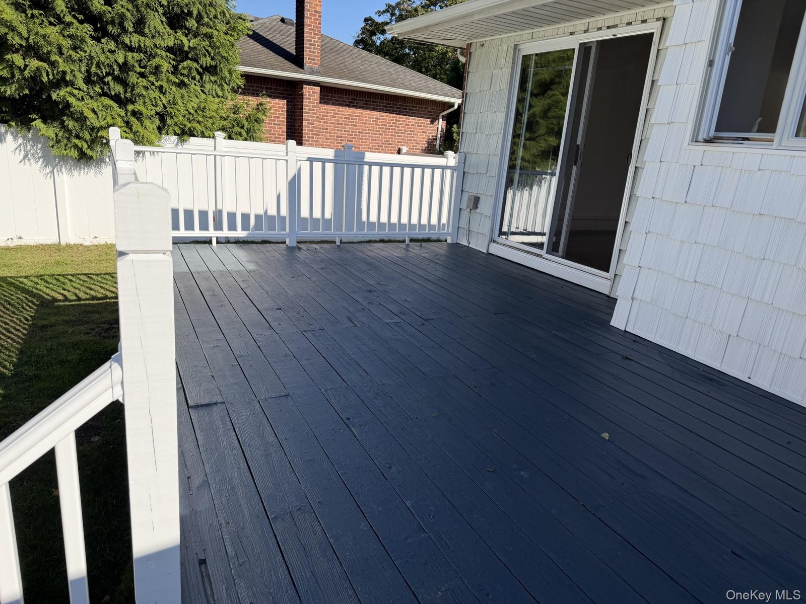 Sliders from Dining Room to Deck
