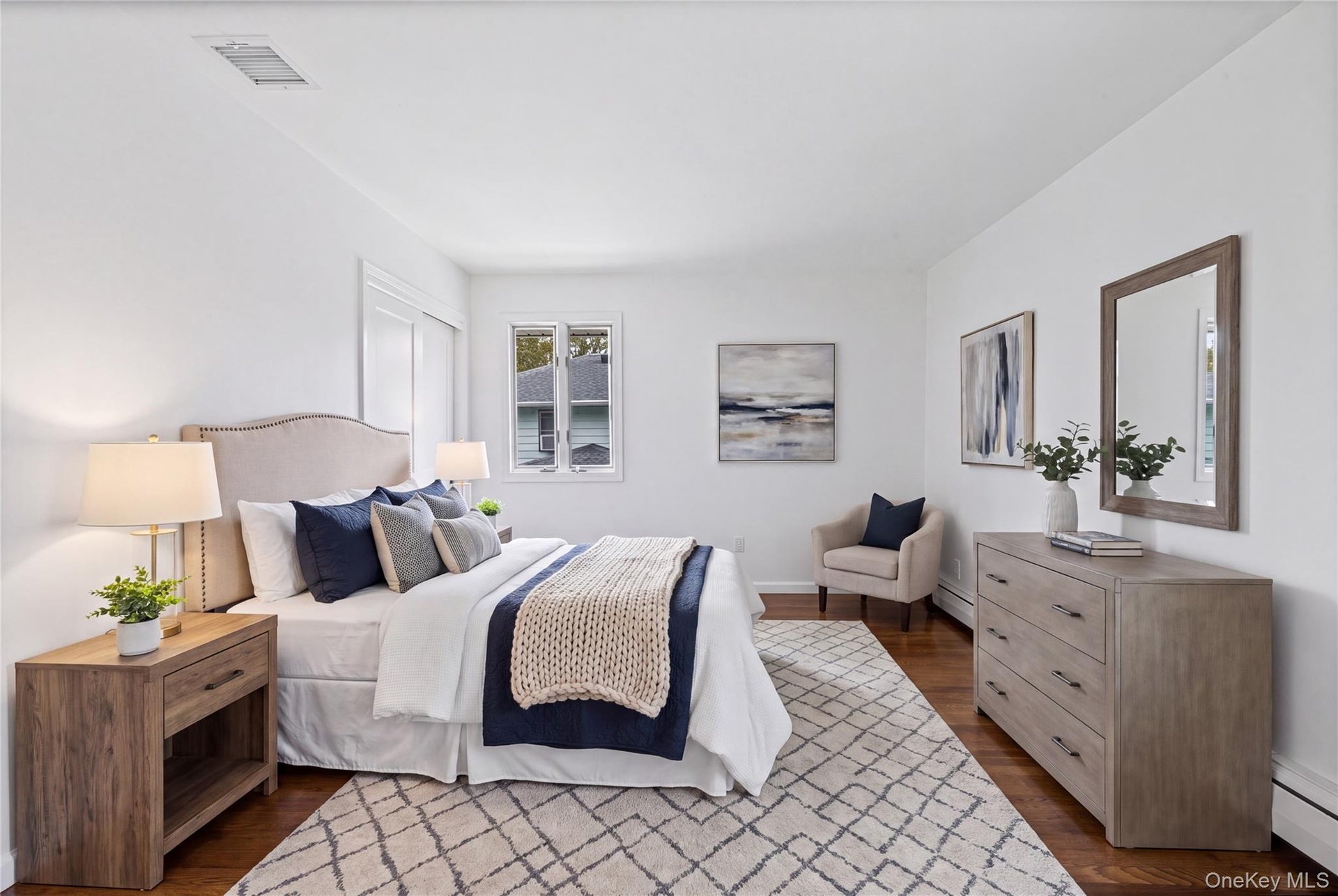 PRIMARY BEDROOM- STAGED