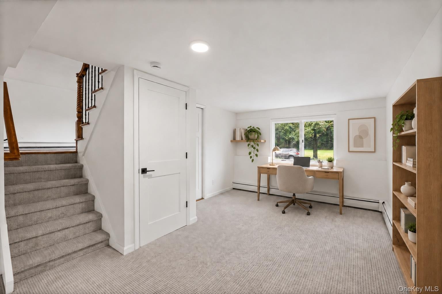 LOWER LEVEL DEN-STAGED