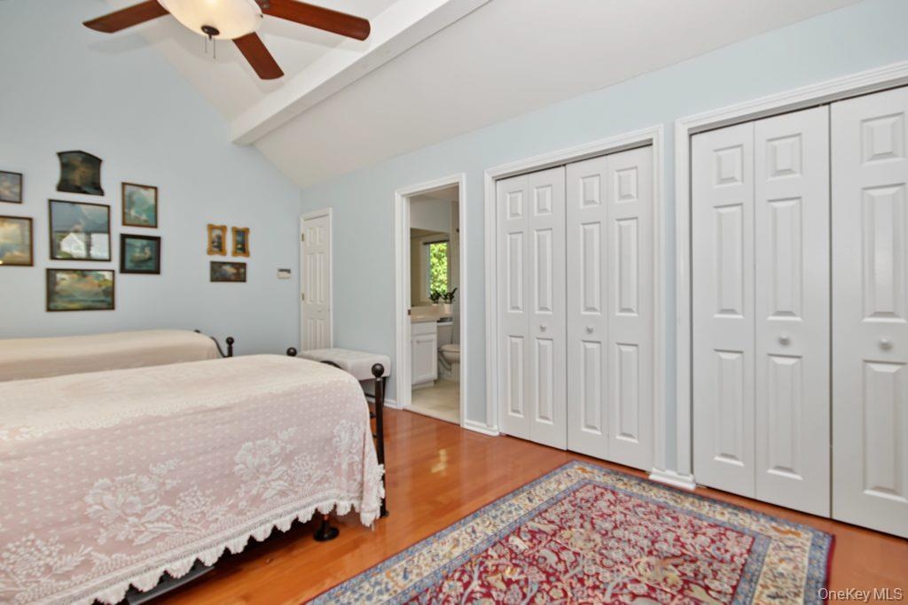 Double closets in Second floor Primary Bedroom