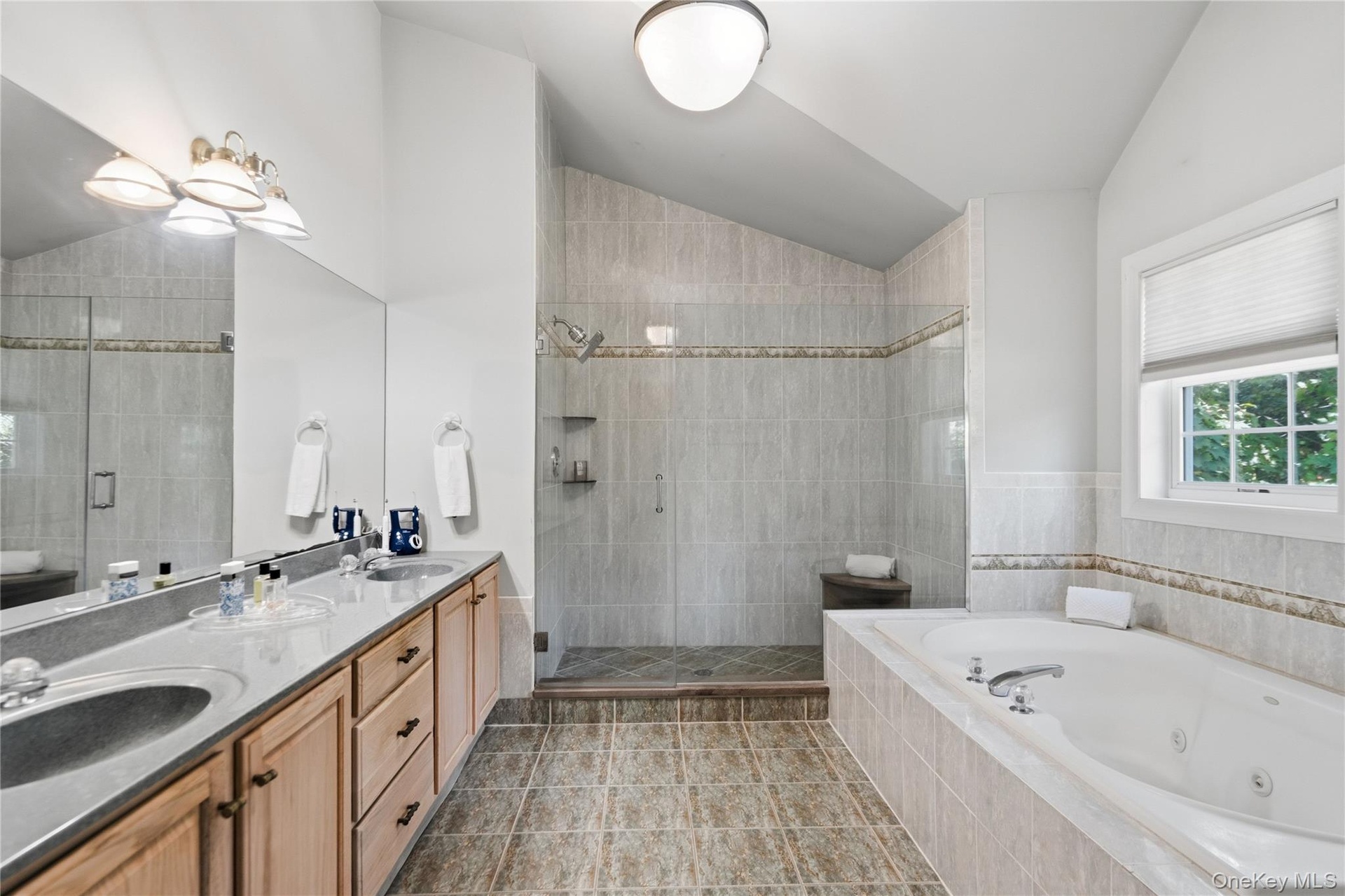 Luxurious primary bath