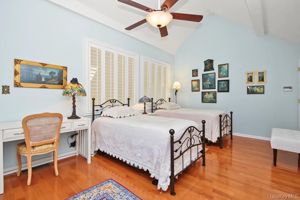Second floor Primary Bedroom has hardwood floors