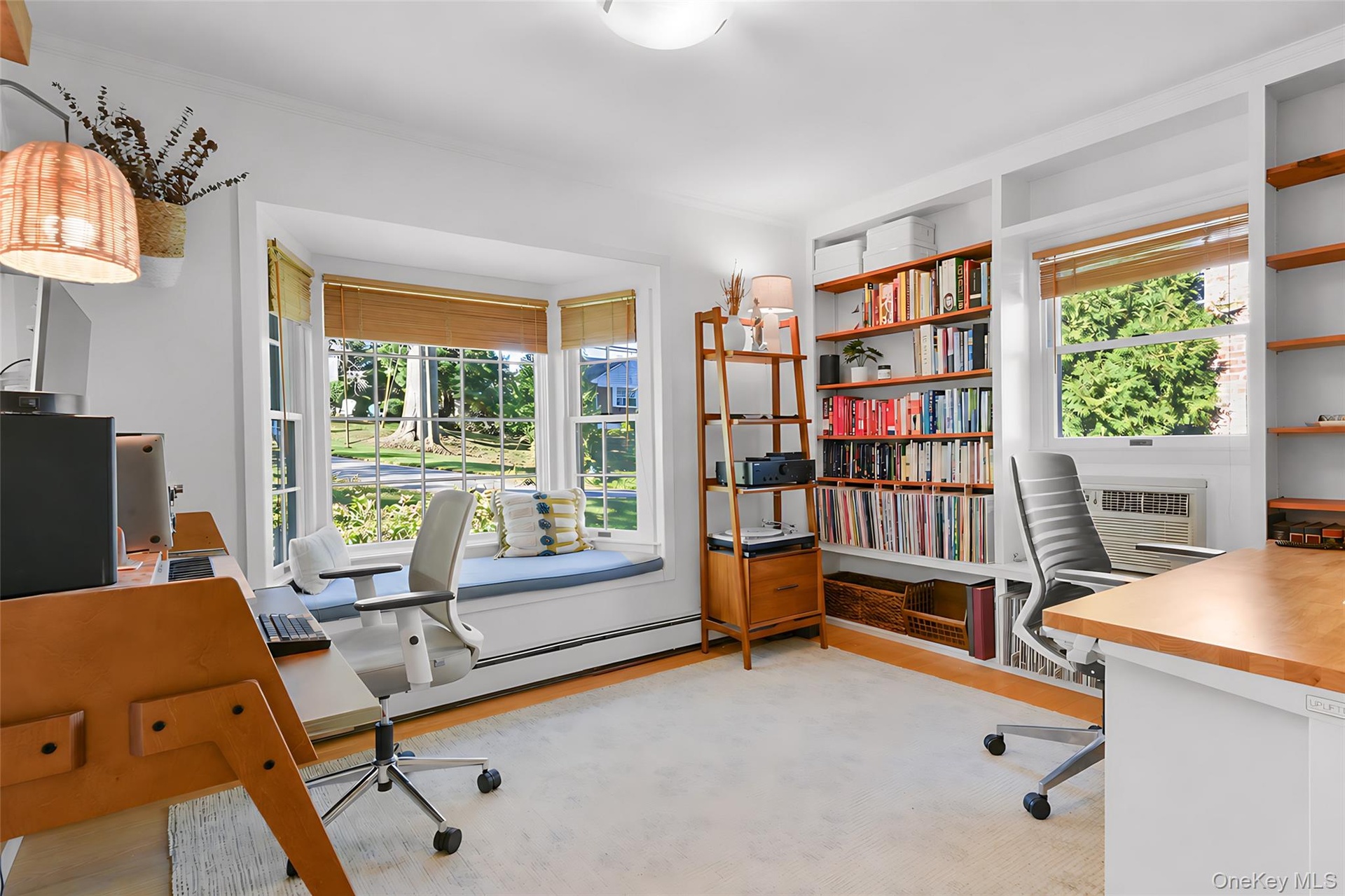 Main Level Bedroom currently being used as an office