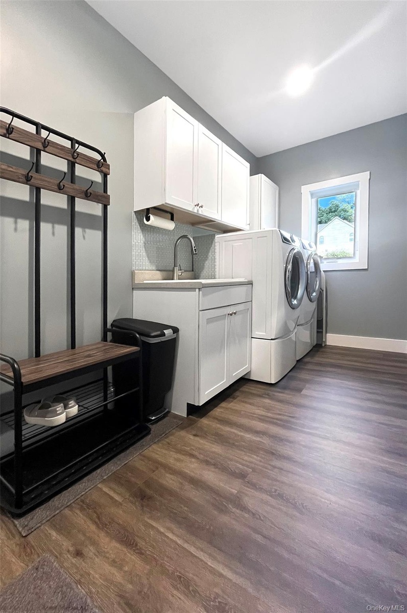 Laundry / Mud room with access to garage