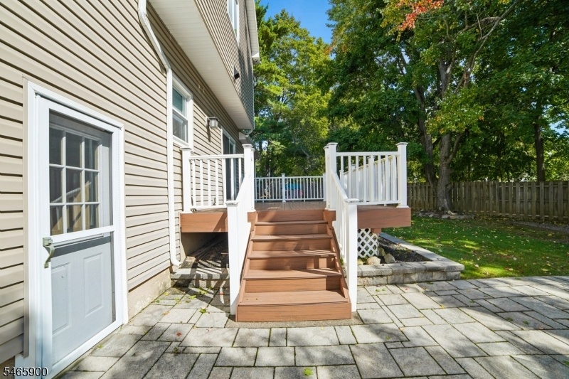 Deck down to patio