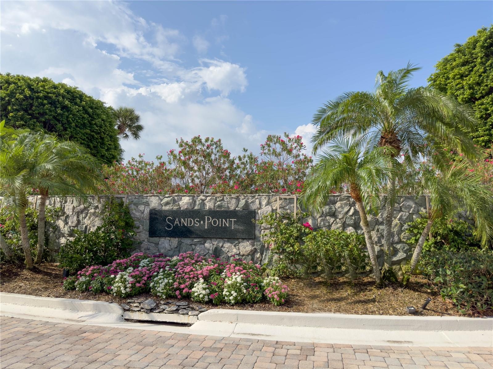 Sands Point entrance