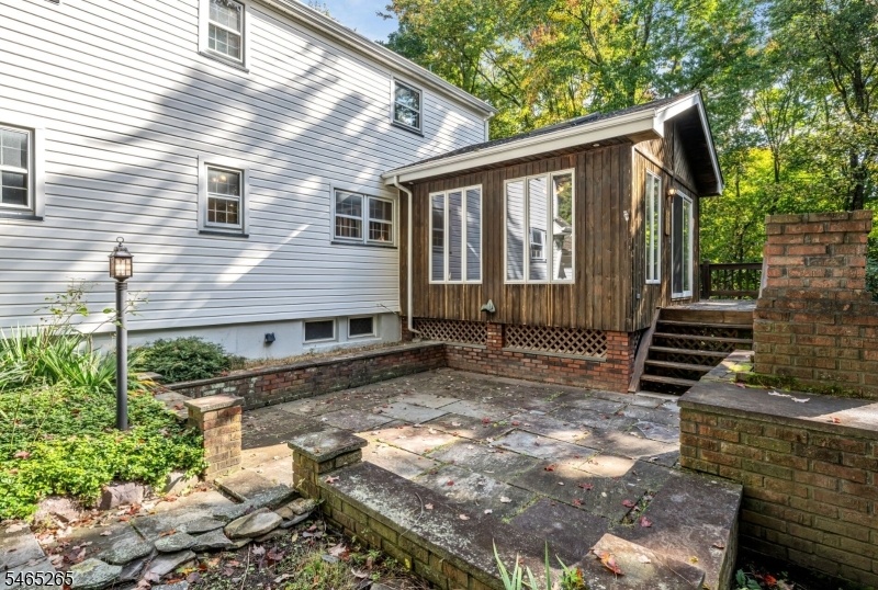 Stone patio