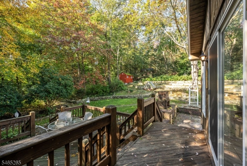 Deck to patio